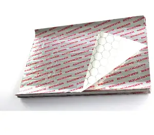 Chinese manufacture logo printed aluminum foil for hamburger wrap