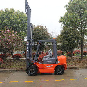 Chariot élévateur diesel articulé <span class=keywords><strong>DOUGONG</strong></span> CPCD 4 tonnes à propulsion arrière pour entrepôt, terrain accidenté, travaux agricoles et utilisation en intérieur - Product Image 5