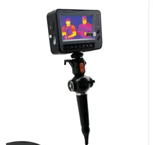 工业红外视频管道镜，带940纳米红外光和白光，用于安全摄像机4.5英寸显示器防水IP67