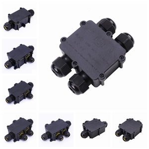 Boîtier <span class=keywords><strong>de</strong></span> jonction en plastique PC étanche IP68 ENEC CE <span class=keywords><strong>pour</strong></span> <span class=keywords><strong>connecteur</strong></span> d'éclairage paysager et éclairage extérieur - Product Image 1