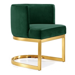 <span class=keywords><strong>Accoudoir</strong></span> de salon rembourré en acier inoxydable, nouveau design moderne avec accoudoirs en or - Product Image 1