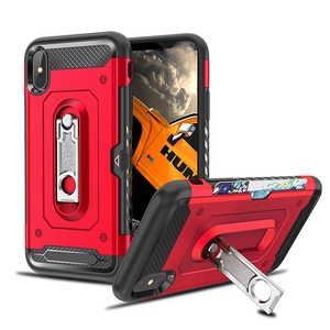 Híbrido de la <span class=keywords><strong>pc</strong></span> tpu shockproof <span class=keywords><strong>Hummer</strong></span> soporte funda de teléfono móvil para el iPhone X plus - Product Image 5