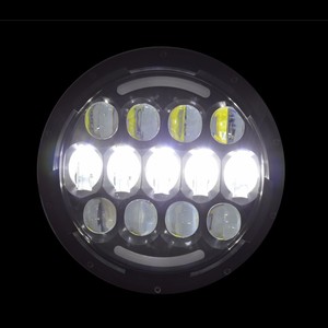 El <span class=keywords><strong>Precio</strong></span> de fábrica Led Drl Faros Ojos del Ángulo de accesorios de Motos Faro Para Jeep 7 Pulgadas Faro Redondo - Product Image 5