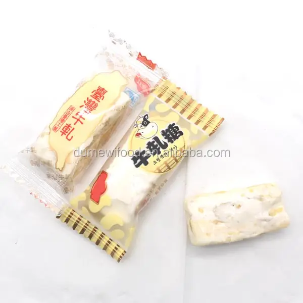 TAIWAN Weiche Erdnuss milch Chewy Candy Türkische Milch Nougat Candy