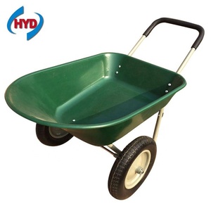 <span class=keywords><strong>Chinese</strong></span> HENGYIDA WB5405 zware metalen kruiwagen met dubbele wielen en een draagvermogen van 130 kg - Product Image 2