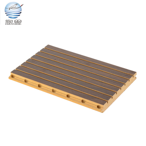 Sonido de alta coeficiente de absorción de sonido aislamiento ranurado pared panel acústico para la <span class=keywords><strong>sala</strong></span> de conferencias - Product Image 2