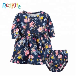 Guangzhou bébé robe vêtements fournisseurs, 2018 style nouveau-né bébé vêtements ensembles pour filles - Product Image 2
