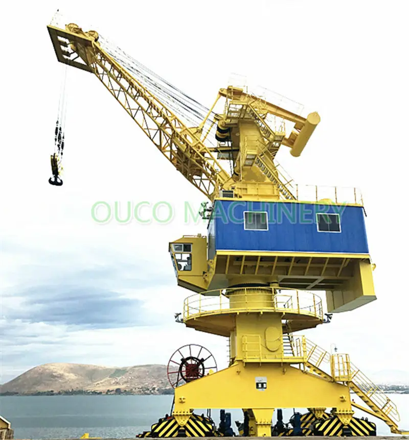 mobile port crane heavy duty custom design