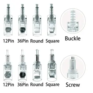 Julong dr 펜 바늘 1/3/7/9/12/36/42/나노/3D 바늘 dermapen 바늘