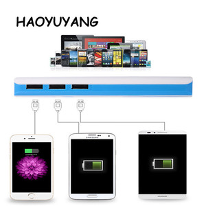 Pin Dự Phòng 3 Cổng USB Cho Điện Thoại Di Động <span class=keywords><strong>iPhone</strong></span> X Pin Sạc Dự Phòng Dung Lượng 20000MAh - Product Image 5