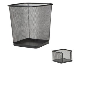 Cung Cấp Ngoài Trời Mạnh Mẽ Weldment Kim Loại Thép Dây Sắt Lưới Vuông Vườn Thải Bin Rác Rác Có Thể Mà Không Có Nắp - Product Image 6