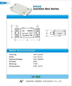 ग्रीनवे गर्म बिक्री बिजली जंक्शन बॉक्स 24A 450VAC प्लास्टिक जंक्शन बॉक्स छोटे विद्युत जंक्शन बॉक्स - Product Image 6