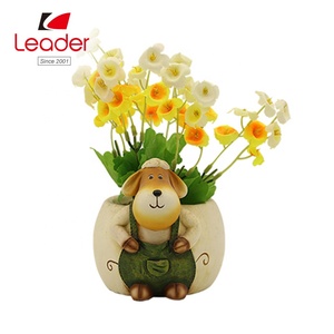 Personalizzato Dipinta Simpatici Animali Del Fumetto Della <span class=keywords><strong>Resina</strong></span> Statua Pecora Colorato Vaso di Fiori di pecora vaso di fiori - Product Image 3