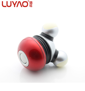 Luyao-vibrador de masaje corporal de tres piernas, masajeador vibratorio con batería, Mini con luces flash de colores - Product Image 4