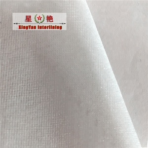Entoilage de mode série double dot entoilage fusible 8518 textile entoilage tissu pour <span class=keywords><strong>dame</strong></span> robe et costume homme - Product Image 2