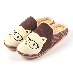 Zapatillas de Dibujo Animal de Algodón para Novios de Alta Calidad Par invierno de 2015 - Product Image 3