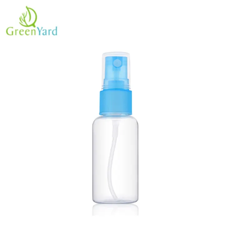 Mini Plástico Transparente Pequena Garrafa Spray Vazio Para Maquiagem E Cuidados Com A Pele uso de Viagem Recarregáveis Cor Aleatória