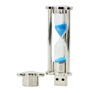 Perhiasan Bentuk Jam Pasir Curah Usb Flash Drive Memori 8GB 16GB