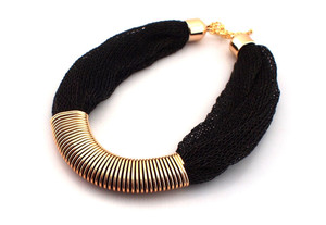 Delle donne Handmade di Fascino Della Collana Del Choker Collari Corda Robusta Catena Dichiarazione Collane Vestiti di Vendita Calda Dei Monili di Disegno - Product Image 6