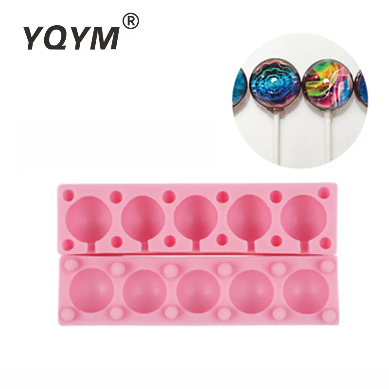 Siliconen lollipop mold fondant cake decorating gereedschap silicone mold voor candy