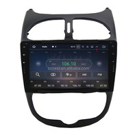 ZESTECH fábrica Android 12 OEM estilo coche Dvd Radio FM AM reproductor de MP3 4G, auto radio coche DVD para Peugeot 206/