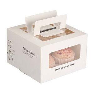 Wholesale design pattern cupcake baking cookie moon cake pastry package boxes