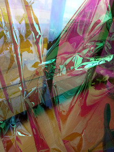 Rotolo di pellicola iridescente arcobaleno Mylar da 22 micron per un look splendido nel design artistico - Product Image 4
