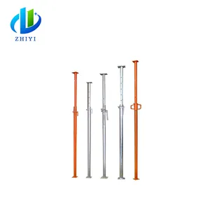 Hot dipped galvanized scaffold strut shoring construction jack adjustable steel prop scaffolding used metal props hydraulic pro