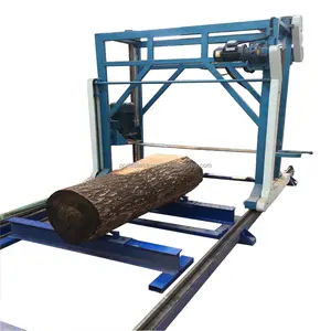 Petrol Chain Saw Wood Cutting Machine In The Forest Gasoline Chainsaw Mill Wood Tree Cutting Machine