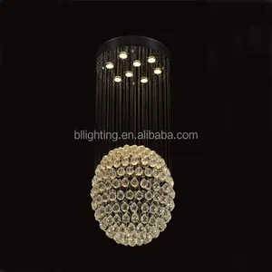 Zhongshan, Производство светильников, оптовая продажа, модные внутренние Пузырьковые люстры, Хрустальная Подвесная лампа, хромированная Подвесная лампа, украшение