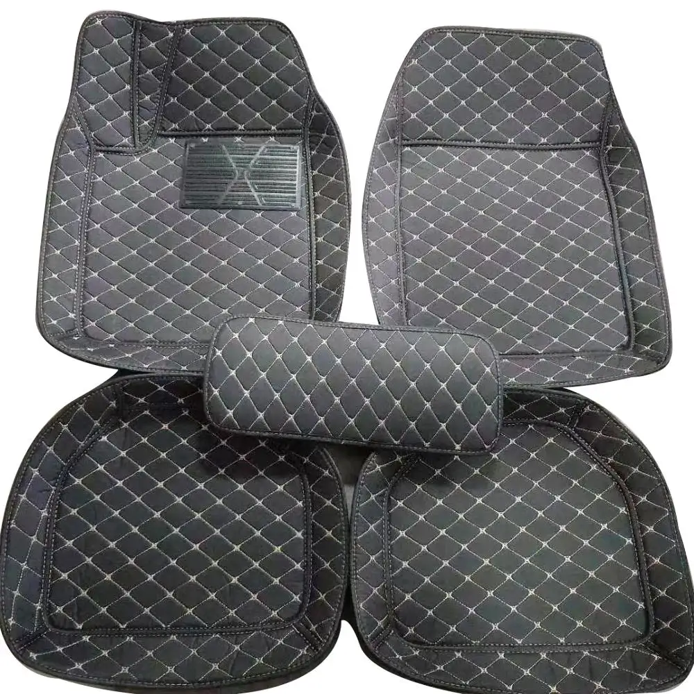 Car Foot Mat Wear-resistant Car Carpet Universal Fit for Car, SUV, Van and Trucks