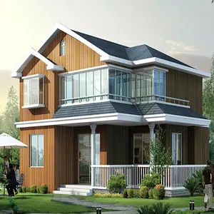 सफेद के लिए Prefab स्टील हाउस में रहने वाले