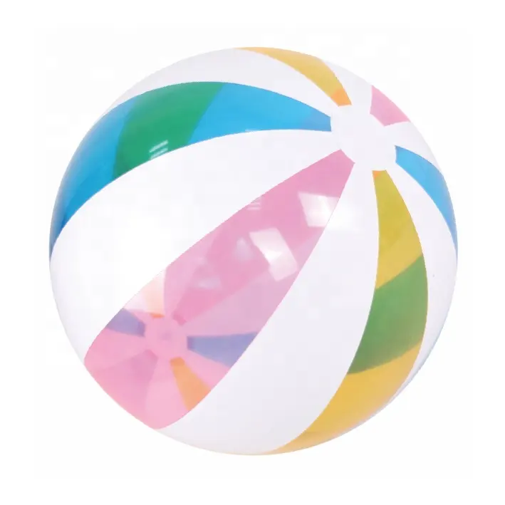 Piscina estiva in PVC di alta qualità gioca a palline gioco personalizzato nuovo Design pallone da spiaggia gonfiabile colorato