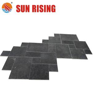 Natural piedra caliza azul piso de adoquines de piedra azul francés patrón para piscina de pavimentación - Product Image 4