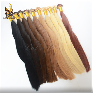 Tóc Nối Trinh Nữ Ấn Độ Remy Tóc Sợi Ngang Hàng Mới Về Tóc Màu Đen Tự Nhiên Sợi Ngang - Product Image 5