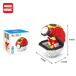 Bán Sỉ Gạch Mini Bằng Nhựa Bóng Chọc Hoạt Hình Cho Thú Cưng Khối Xếp Hình Cho Trẻ Em - Product Image 6