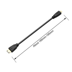 Xput HDMI C Loại Để D Loại Cable <span class=keywords><strong>Mini</strong></span> HDMI Nam Để Micro HDMI Dây Cáp Nam Cho <span class=keywords><strong>DV</strong></span> - Product Image 5