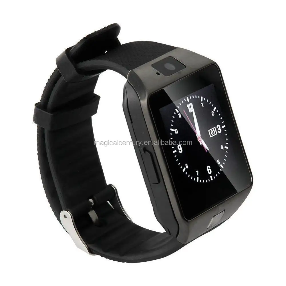 1.54 इंच एंड्रॉयड बीटी Smartwatch Dz09 स्मार्ट घड़ी के साथ टेलीफोन कैमरा समर्थन TF सिम कार्ड