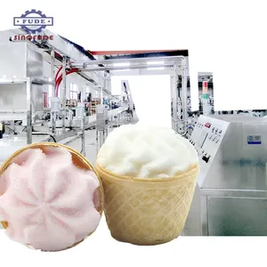 Ijs Marshmallow Machine Jam Vullen Marshamllow Suikerspin Productielijn