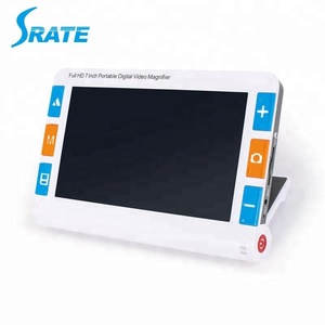 7インチHDLCD最大画面ポータブルビデオロービジョンレンズ電子拡大鏡 - Product Image 4