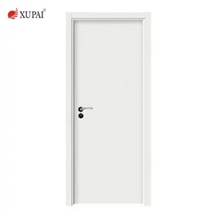 Customise wood pre-hung door design interior flush wooden door solid american cherry sapele massif wood door