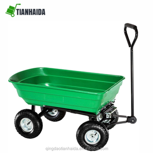 <span class=keywords><strong>Carretilla</strong></span> <span class=keywords><strong>de</strong></span> Jardín Resistente, Remolque Manual, <span class=keywords><strong>Carretilla</strong></span> para Césped, Carro <span class=keywords><strong>de</strong></span> Arrastre - Product Image 4