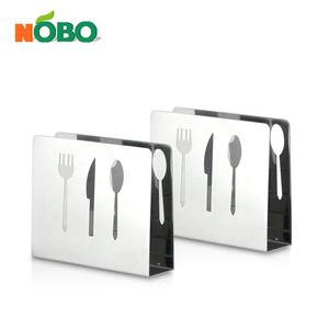 Porta Tovaglioli da Tavolo Divertente in <span class=keywords><strong>Acciaio</strong></span> <span class=keywords><strong>Inox</strong></span> con Supporto per Posate, Design Innovativo per la Casa - Product Image 3