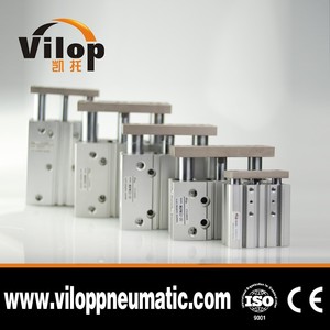 VILOP MGP Série Compact Guide Cylindre <span class=keywords><strong>SMC</strong></span> Standard <span class=keywords><strong>MGPM</strong></span> et MGPL portant: Glisser/ball bushing - Product Image 1