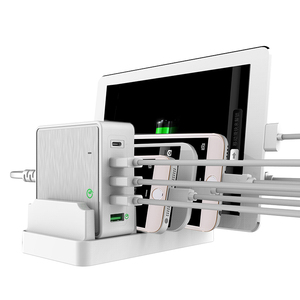 Europa 40watt ayunan usb 2.0 3.0 ac 240v cargador del qualcomm teléfonos móviles múltiples del cargador - Product Image 1