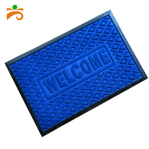 Bienvenue Voisin Polyester En Caoutchouc Salon Tapis de Sol - Product Image 6