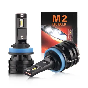 הכי חדש Brightest Led H7 M2 H4 Led אורות Led הנורה 360 אורות 6500K H7 H4 M2 Led פנס