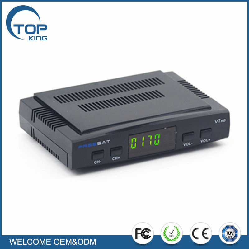 Freesat V7 HD Спутниковый Ресивер Полный 1080 P + 1 ШТ. USB WiFi DVB-S2 Поддержка HD Ccam powervu youpron set top box vu 1