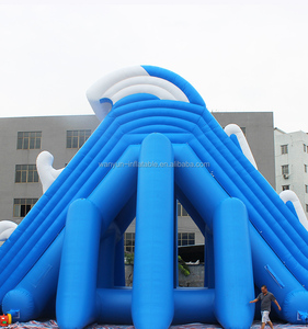 Nhà Cung Cấp Chuyên Nghiệp Trượt Hình Thang Bay Trượt Nước Bơm Hơi Khổng Lồ Cho Trẻ Em Hồ Trượt Nước Bơm Hơi - Product Image 6