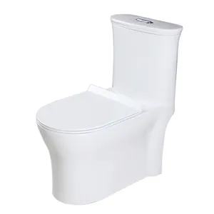 9236Z Prix bon marché Nouvelle conception 4D Forte puissance Gravité Chasse d'eau une pièce Toilette en céramique